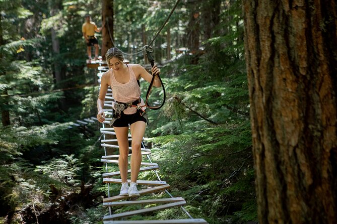 Summer Day Ticket at TAG - The aerial obstacle course: challenge with support