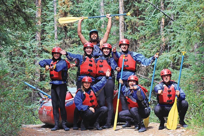 Sunwapta Challenge Whitewater Rafting: Class III Rapids - Starting in downtown Jasper and reaching the river