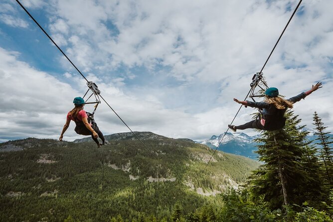 Superfly Ziplines on Cougar Mountain - includes 4 ziplines! - First and second lines: the big opening moments