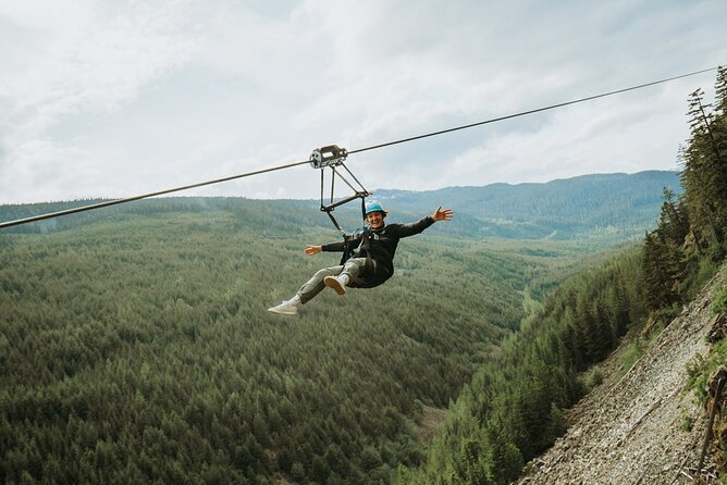 Superfly Ziplines on Cougar Mountain - includes 4 ziplines! - How family-friendly is the course?