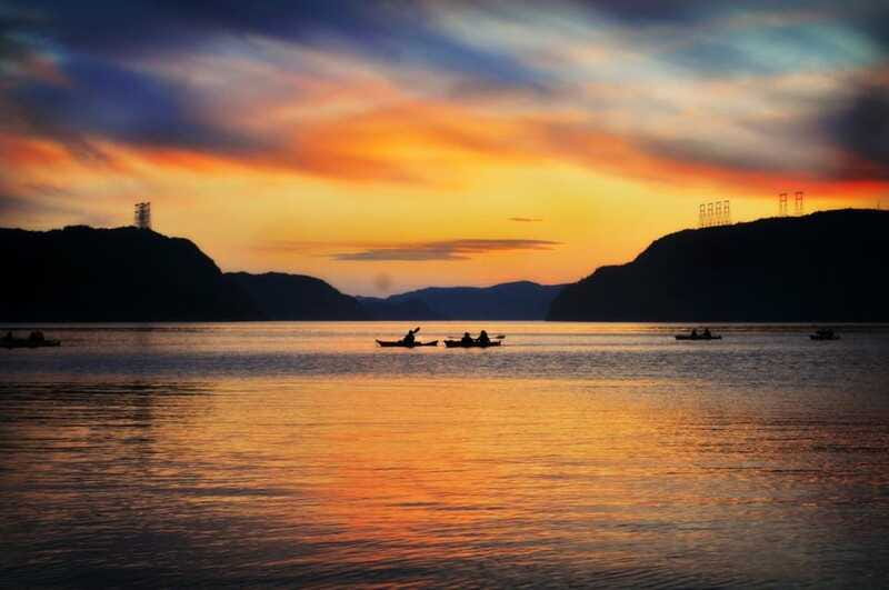 Tadoussac: Guided Sea Kayaking Adventure - Sunset timing and the best mood on the fjord