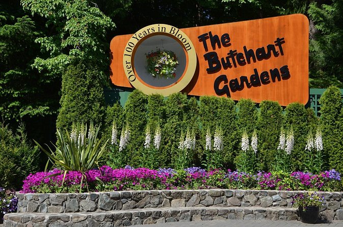 The Butchart Gardens Express Shuttle from Downtown Victoria - The return schedule requires attention