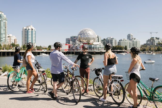 The Grand Bicycle Tour by Cycle City Tours - False Creek and Olympic Village: modern Vancouver by the water