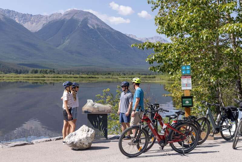 The Local Banff Explorer - E-Bike Tour - Along The Bow River To Bow Falls
