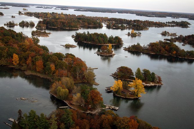 Thousand Islands Helicopter Tour - What the Thousand Islands look like from above