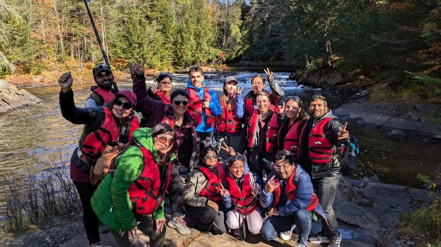 Toronto: Algonquin Park and Ragged Falls Day Trip - The long ride home and onboard entertainment