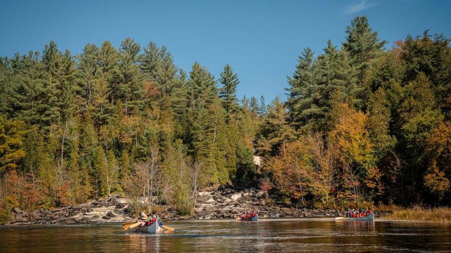 Toronto: Algonquin Park and Ragged Falls Day Trip - Yorkdale pickup and the two-hour ride north