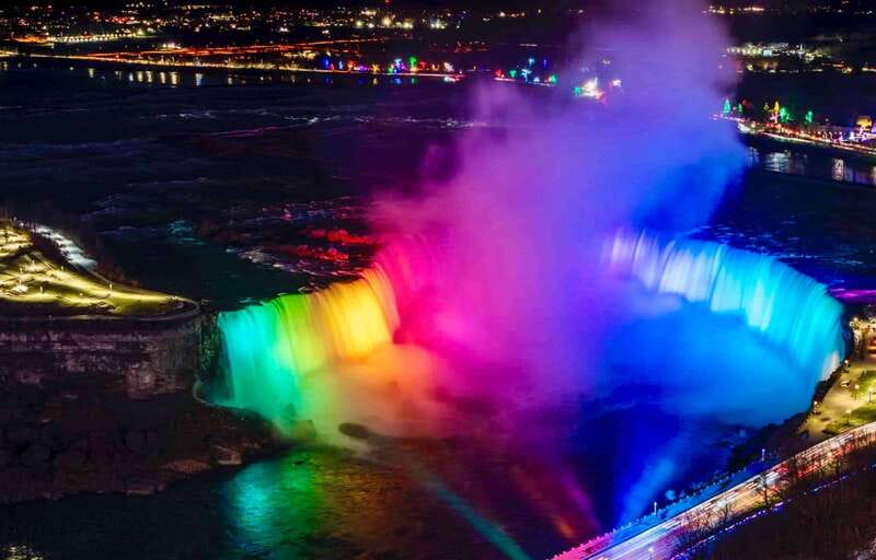 Toronto: Niagara Falls Day & Evening Tour + Top Attractions - Four to five hours beside the Canadian Falls