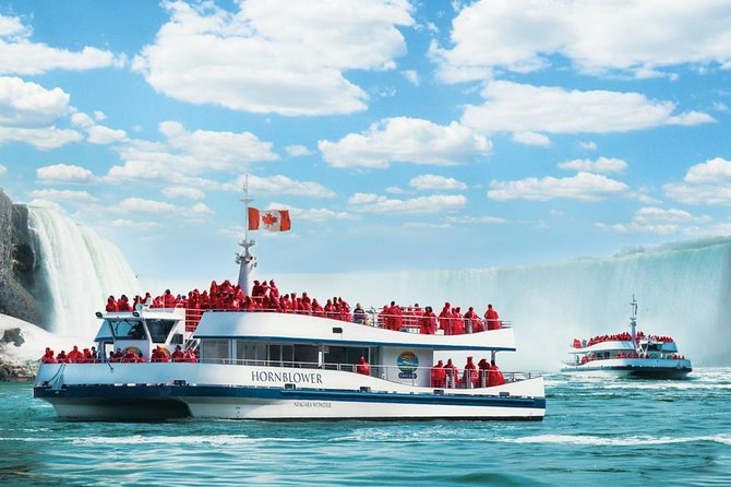 Toronto: Niagara Falls Day Tour with Whirlpool & Boat Cruise - The Niagara Parkway, Floral Clock, and Queenston Heights