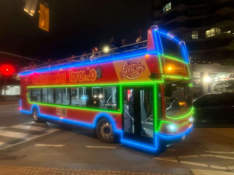 Toronto: Night Sightseeing Tour on a Double-Decker Bus - From Yonge Street to the Royal York