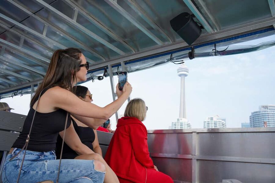 Toronto: Premium Driving Tour with Tower and Harbour Cruise - Starting with Toronto from 342 metres up