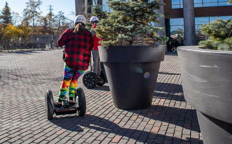 Toronto: Short Distillery District Segway Tour - Learning to ride before the history begins