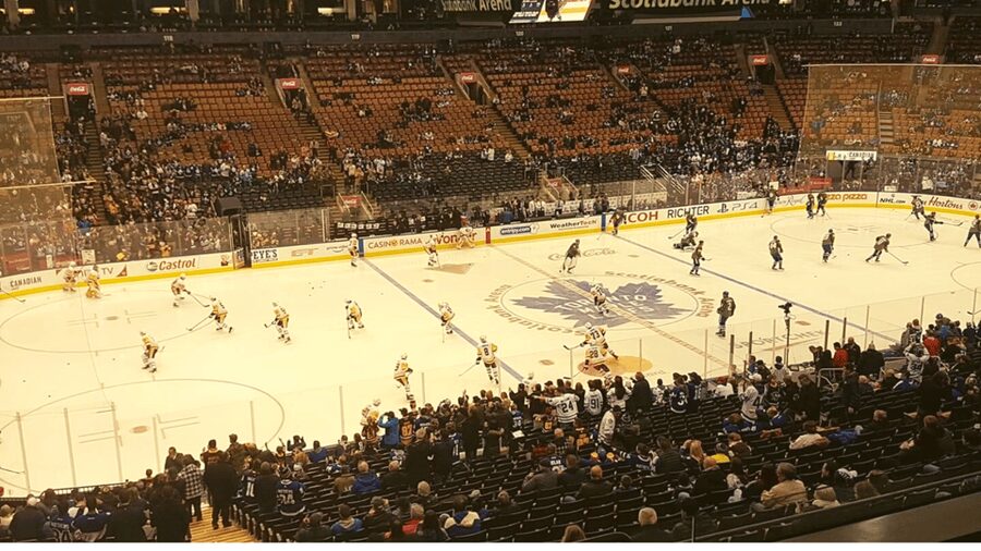 Toronto: Toronto Maple Leafs Game Ticket at Scotiabank Arena - Crowd size, noise, and sensory concerns
