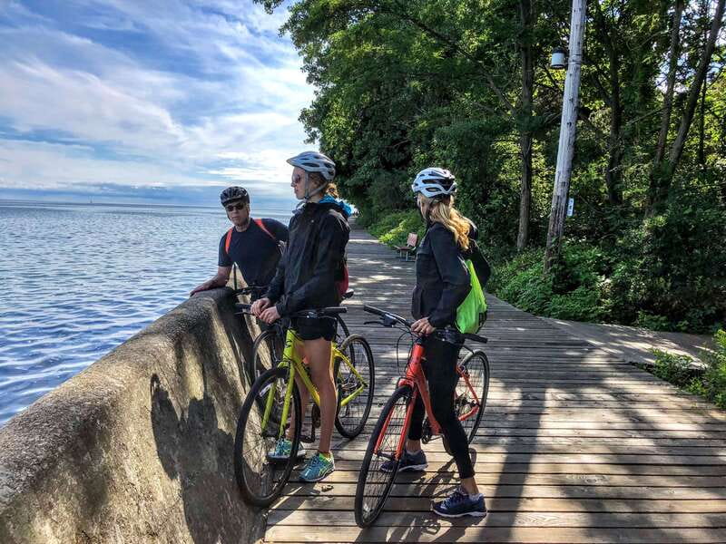 Toronto Waterfront and Islands Guided Bicycle Tour - Returning by boat and finishing in the historic district