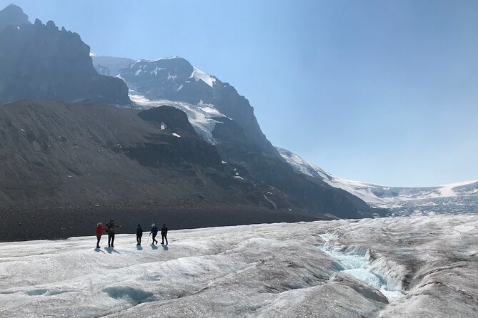 Tread Lightly Glacier Hikes - Walking toward Athabasca Glacier