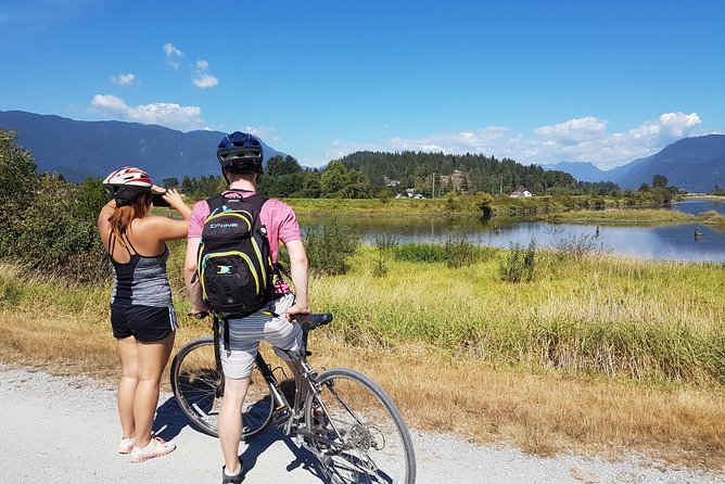 Vancouver Biking and Hiking Tour including Lunch - Cycling through Pitt Meadows