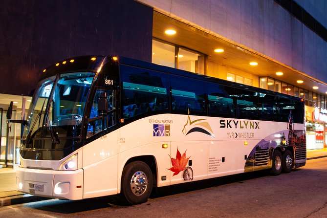 Vancouver City Centre to-or-from Whistler or Squamish (One-way) - Why this Vancouver to Whistler bus makes sense