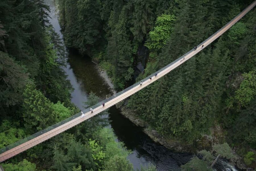 Vancouver Highlights: Capilano Bridge & Granville Island - Downtown Vancouver begins with Canada Place