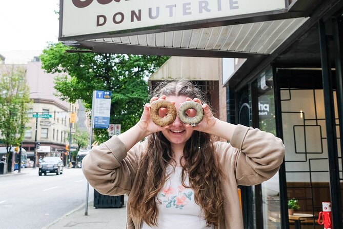 Vancouver’s Sweetest Stroll: A Delicious Donut Experience - Giovane Caffè keeps the tasting route moving