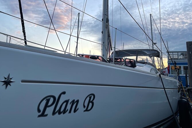 Vancouver Sailing Experience on a 50 foot Sailboat - Motor through Burrard Inlet and past Coal Harbour