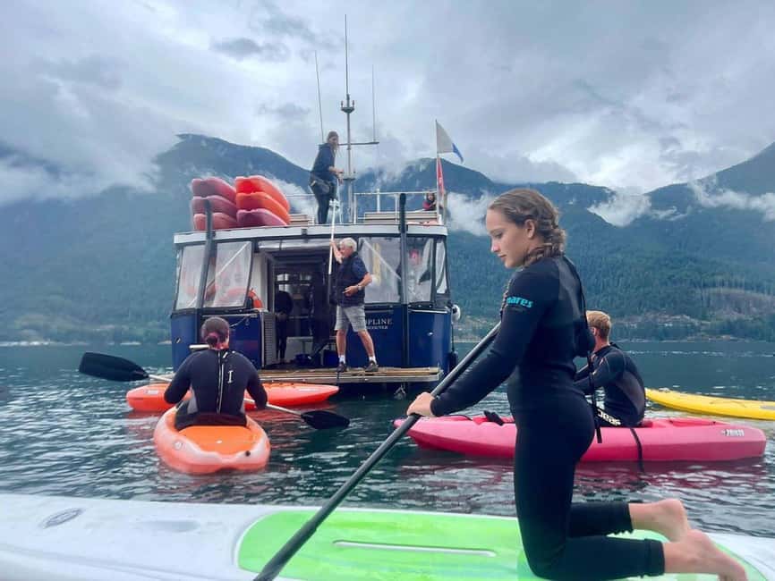 Vancouver: Snorkel, Kayak, and Seal Adventure Boat Tour - Choosing between snorkeling, kayaking, and the boat