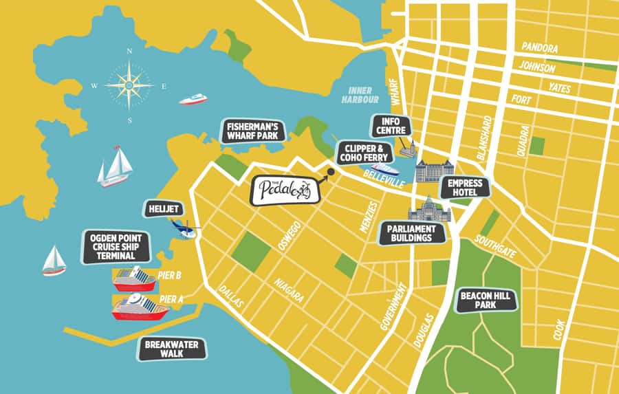 Victoria City Highlights Bike Tour - Castle Hoods & Legends - Craigdarroch Castle and Rockland’s grand homes