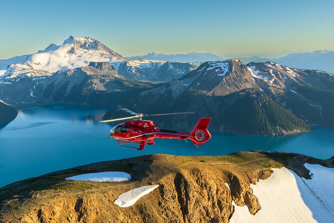 Whistler Helicopter Tour + Mountain Landing - The Peak 2 Peak Gondola from above