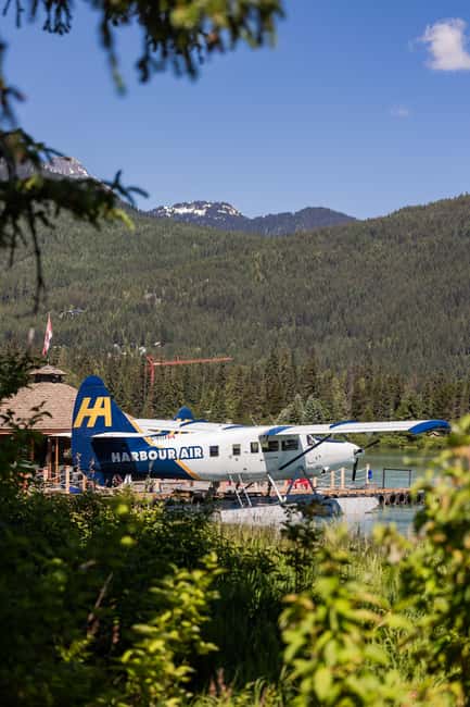 Whistler: Mountains and Glaciers Tour by Seaplane - The water takeoff and first views of Whistler Village