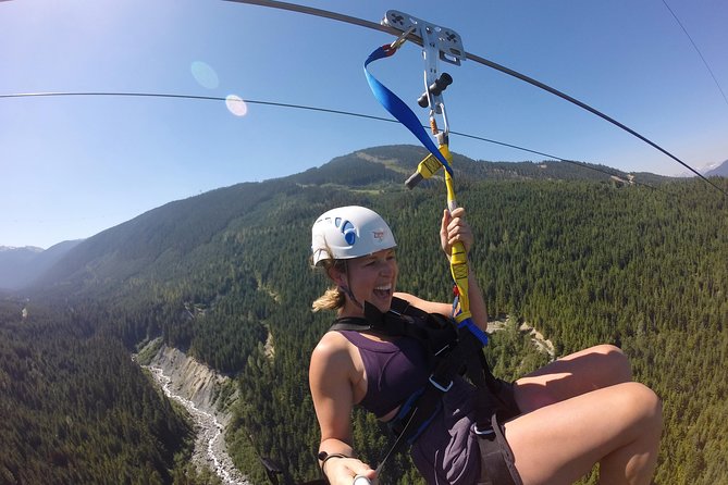 Whistler Sasquatch® Zipline - Riding the Blackcomb Gondola uphill