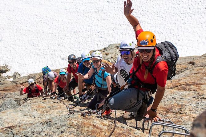 Whistler Via Ferrata Tour - Hiking across the glacier base