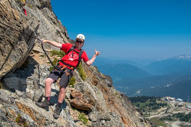 Whistler Via Ferrata Tour - The halfway break for water, snacks, and photos