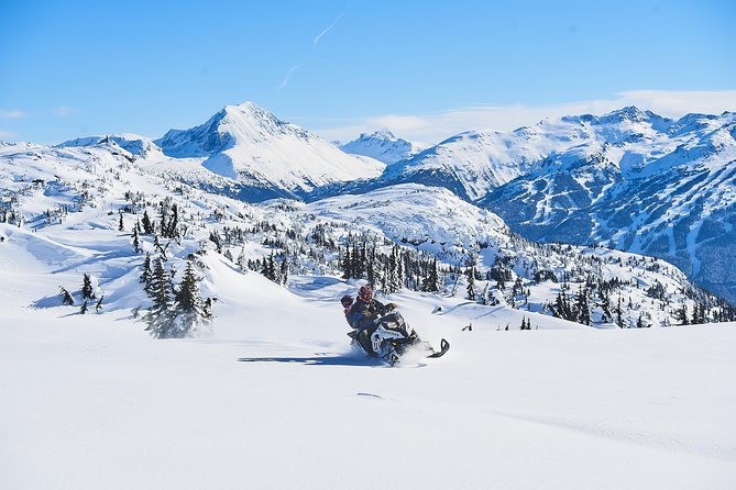 Whistler Wilderness Run Snowmobile Tour - Getting ready for the first ride