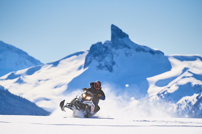 Whistler Wilderness Run Snowmobile Tour - What intermediate terrain feels like