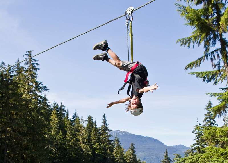 Whistler Zipline Experience: Ziptrek Bear Tour - Four lines through old-growth rainforest