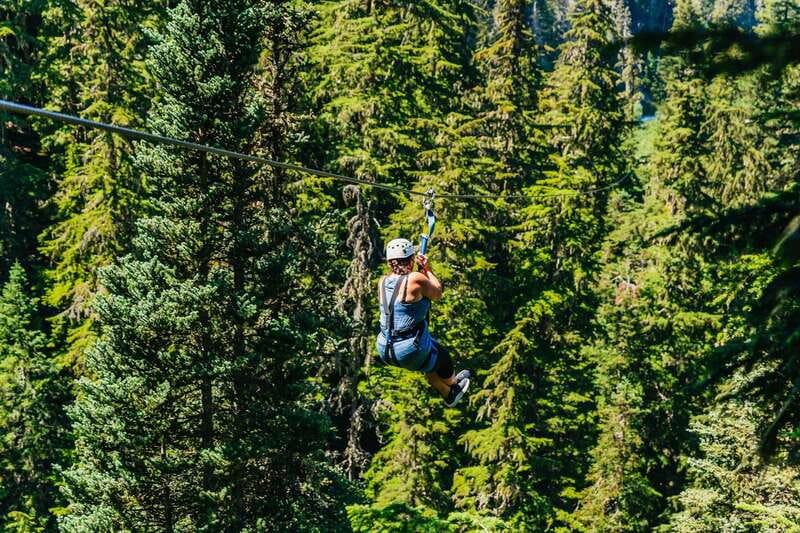 Whistler: Ziplining Experience - Five ziplines through the Fitzsimmons Valley