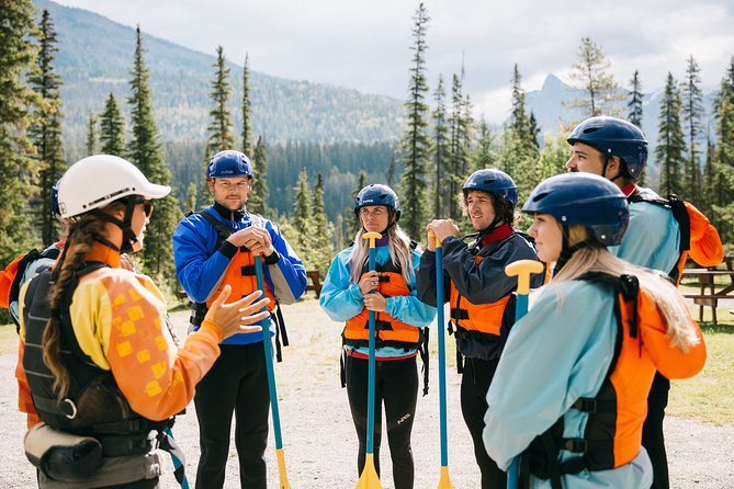 Whitewater Rafting Adventure | Kicking Horse River - The 20-kilometre route, from calm water to class IV rapids