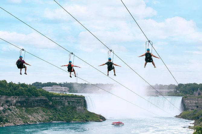 Zipline To The Falls in Niagara Falls, Canada - What the Niagara Falls zipline actually does