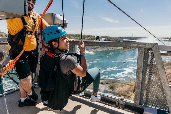 Zipline To The Falls in Niagara Falls, Canada - The 2,200-foot ride beside Niagara Falls