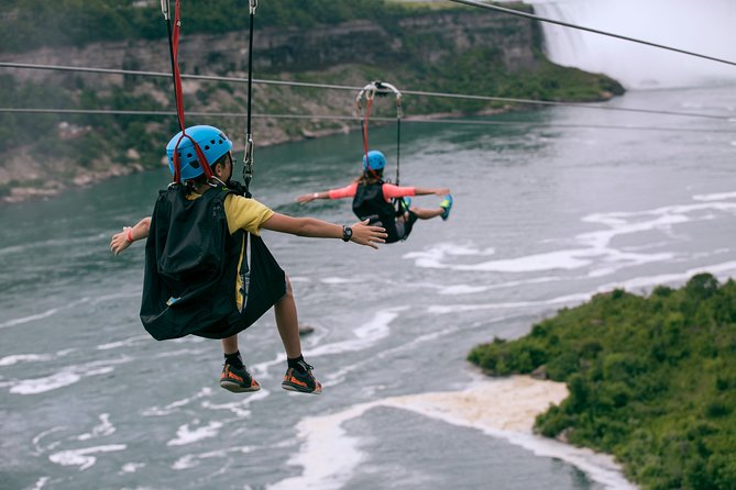 Zipline To The Falls in Niagara Falls, Canada - Arriving at 5920 Niagara River Parkway