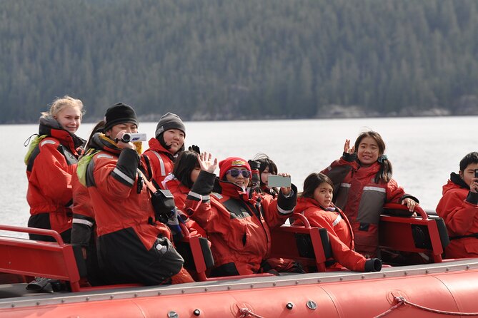 Zodiac Boat Whale and Wildlife 4-Hour Tour from Campbell River - Four hours on a zodiac